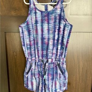 Athleta Girls Blue and Purple Romper